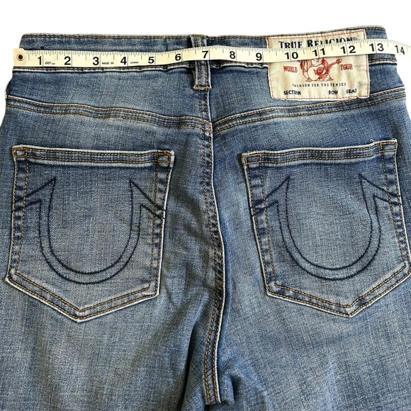 TRUE RELIGION Halle High Rise Super Skinny Jeans Women’s 27‎ Ankle - Picture 14 of 15